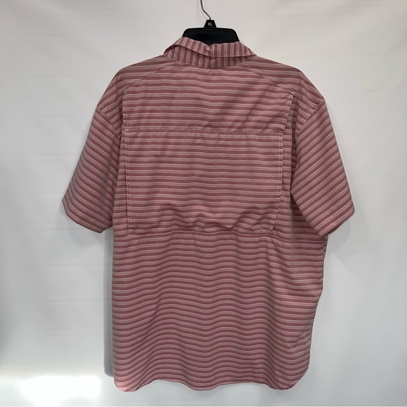 Columbia Shirt Adult Extra Large Multicolor Short Sleeve 100% Polyester Mens - Picture 2 of 16